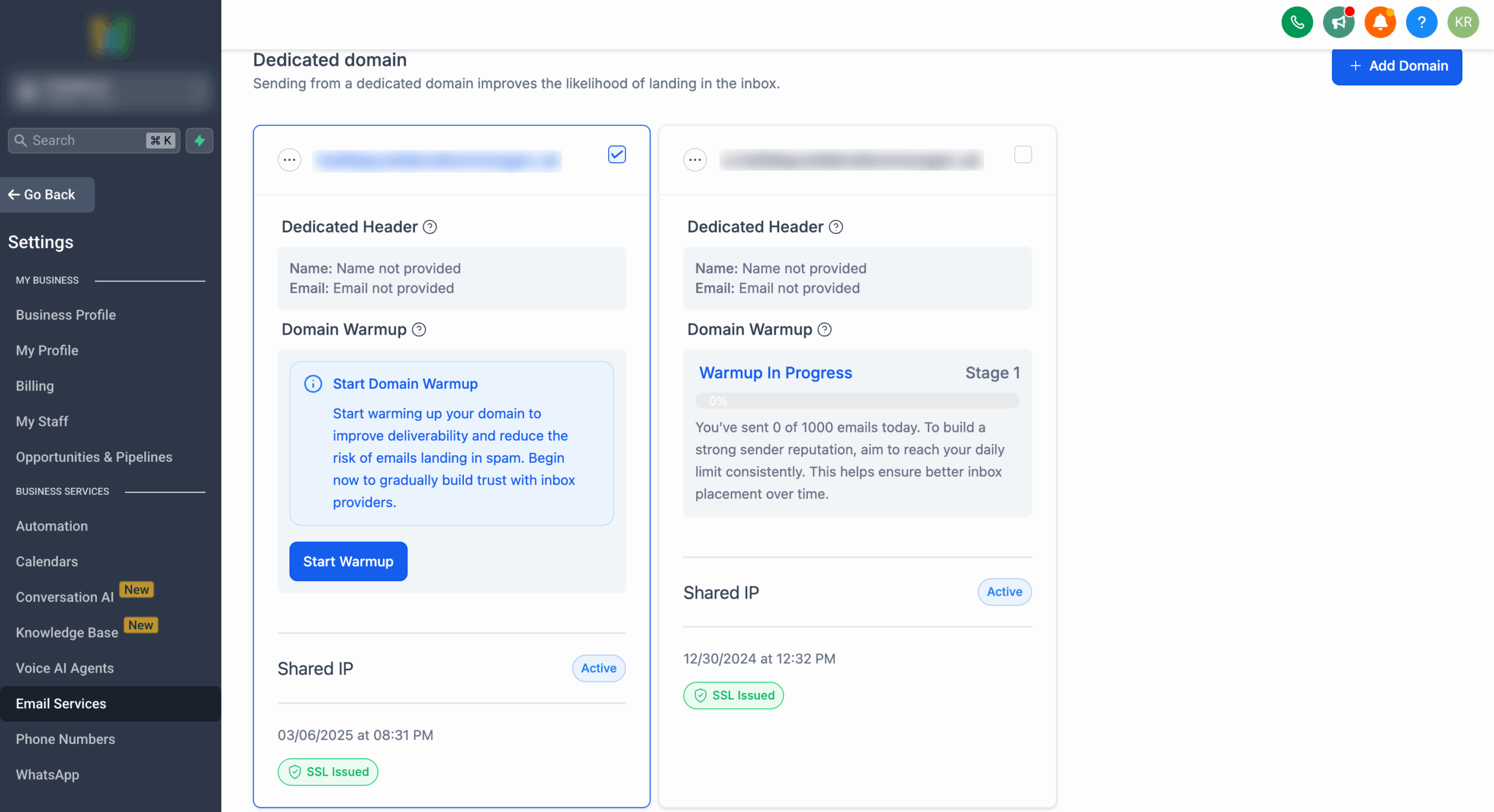 New Feature Release: Fixed-Stage Email Warmup for Sending Domains - Clixio