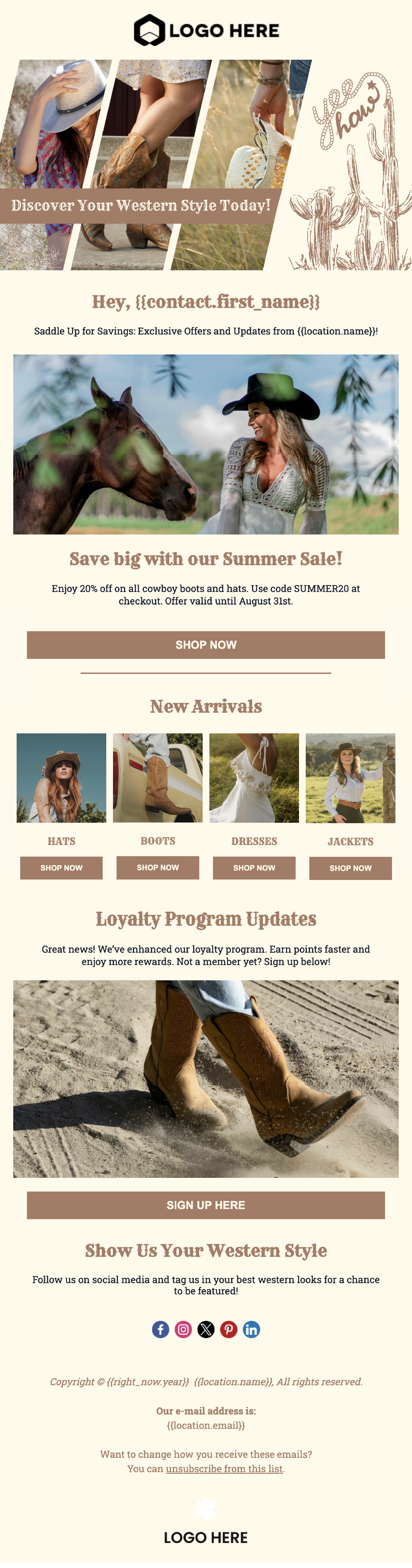 Western Apparel Shop