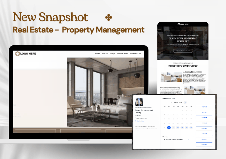 New Snapshot - Real Estate - Property Management