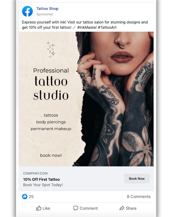 Tattoo Shop - Ad