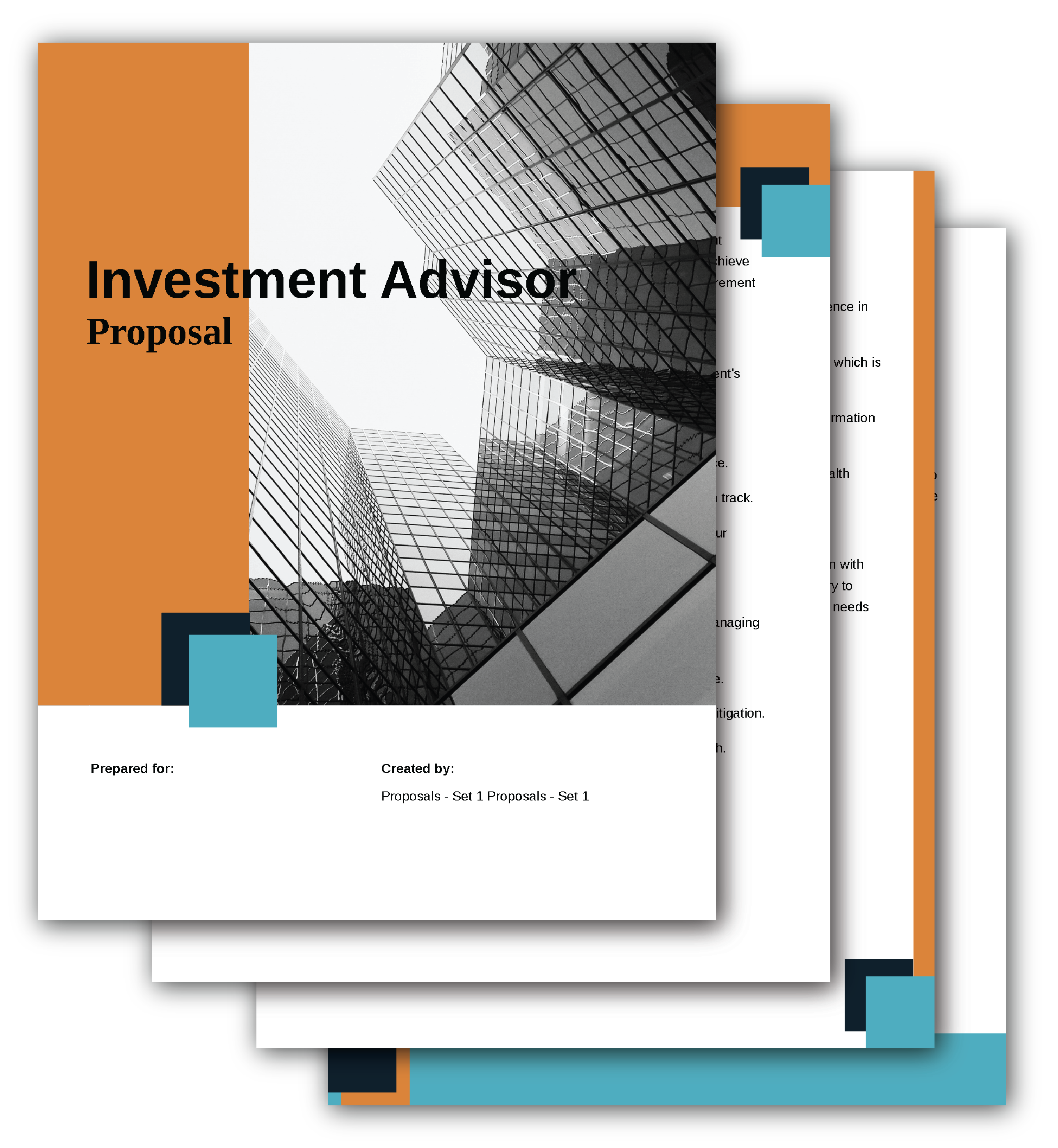 Investment Advisor - Proposal