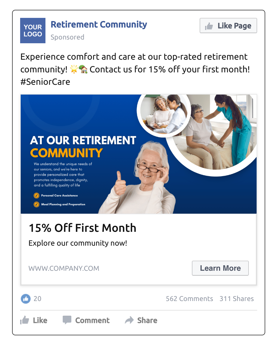 Retirement Community - Ad