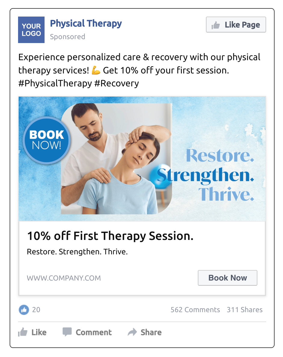 Physical Therapy - Ad