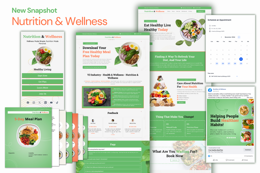 Nutrition & Wellness - Snapshot