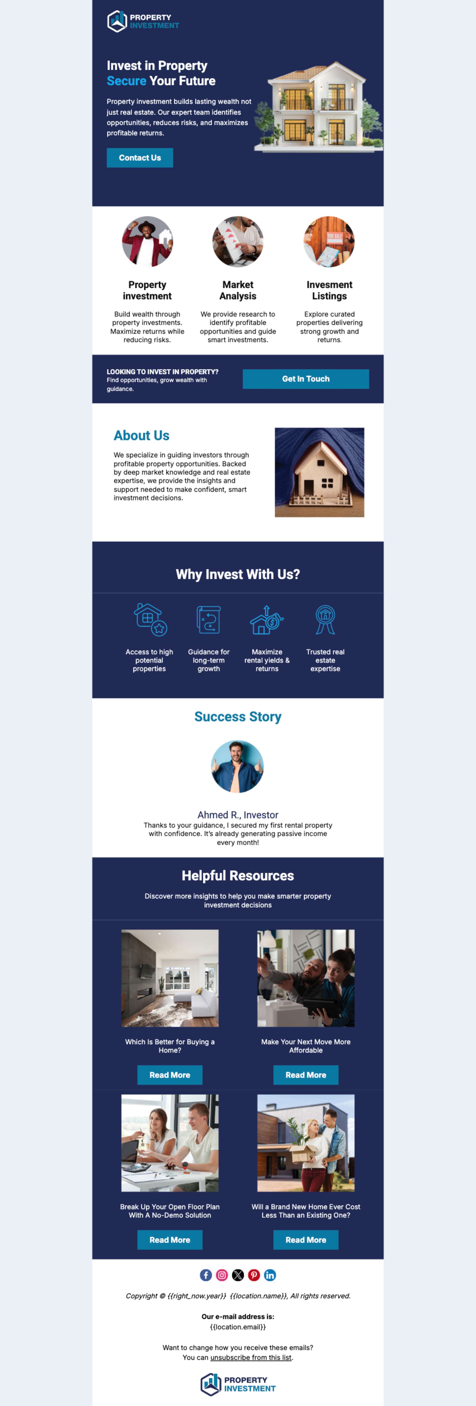 Property Investment - Email