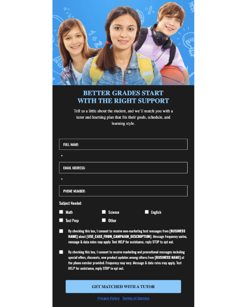 Education Tutor - Form