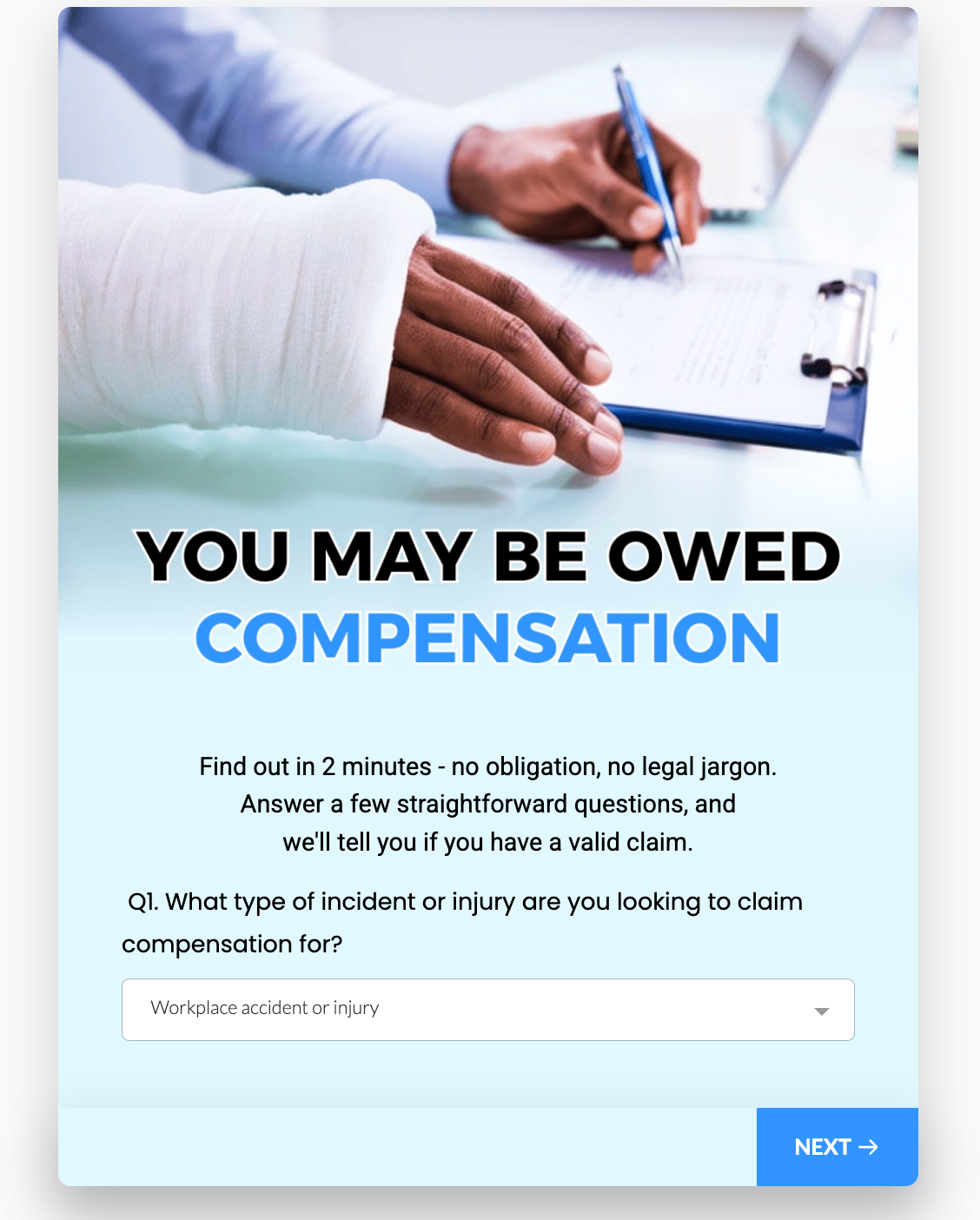 Compensation Lawyer - Survey