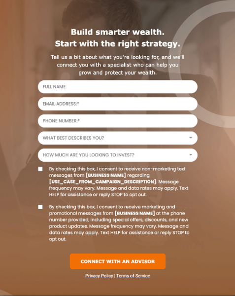 Financial Investor - Form