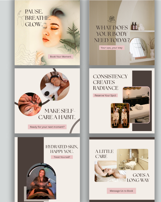 Spa Center - Social Planner