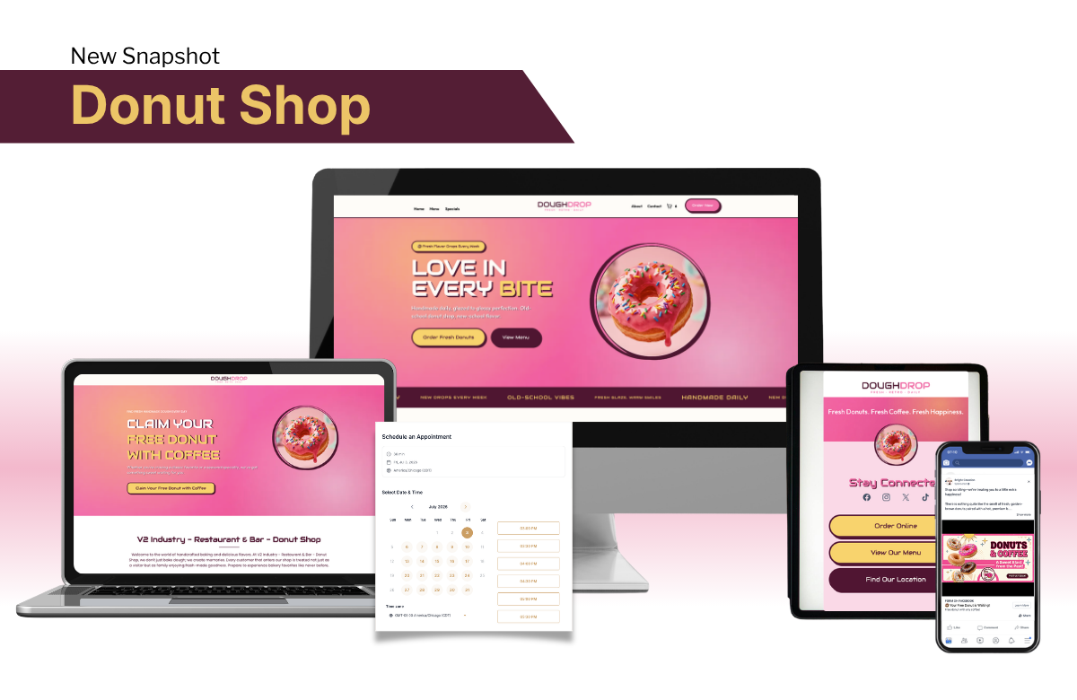 Donut Shop - Snapshot