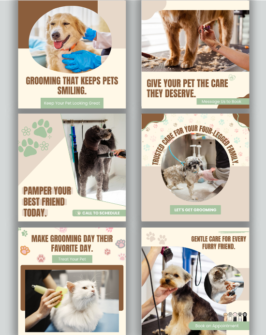 Pet Grooming - Social Planner